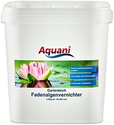 Aquani Fadenalgenvernichter Gartenteich 2.500g Algenmittel zum