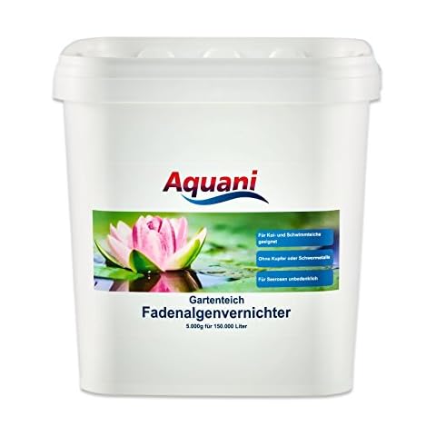 Aquani Fadenalgenvernichter Gartenteich 5.000g Algenmittel zum effektiven entfernen Cover