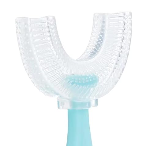 Pandaear BABY-TOOTHBRUSHES 4 Pack U Shaped Toothbrush Kids Toddler thumb #2