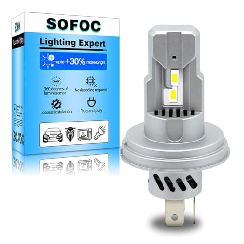 Faros antiniebla de largo alcance SOFOC-P45T con ventilador integrado 1