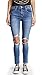 Levi's Women's 721 High Rise Distressed Skinny Jeans