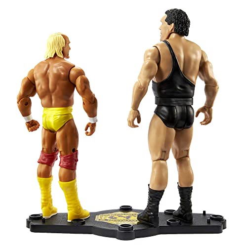 Wwe Hulk Hogan Vs Andre The Giant Championship Showdown 2-Pack 6-Inch Action Figures Friday Night Smackdown Battle Pack For Ages 6 Years Old & Up #TOP3