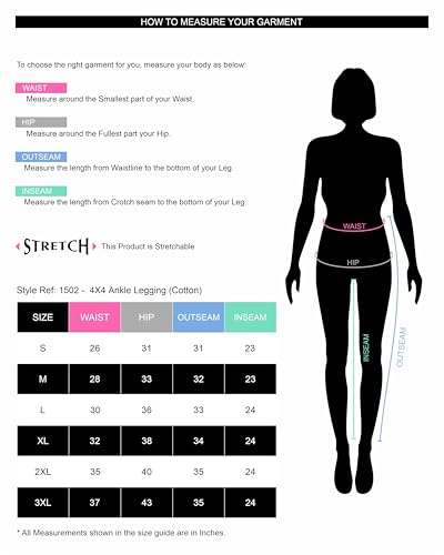 Image of TWIN BIRDS Super Stretchable Cotton Elasthane Fabric Ankle Length Leggings for Women