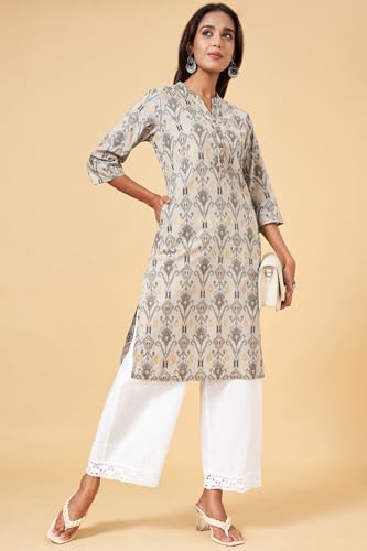 Image of Rangmanch by Pantaloons Women's Regular Fit High Rise Pants