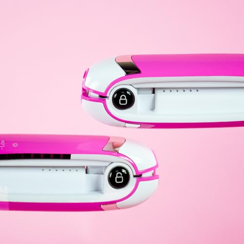 Plancha de pelo inalámbrica BlowPro con placas de titanio miniatura 6