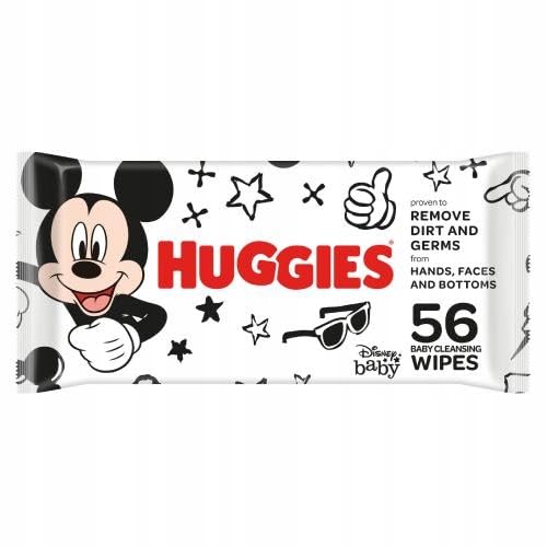 Huggies - Toallitas para las nalgas - Todo limpio - Mickey Mouse - 1 x 56-56 unidades