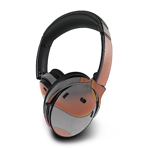 Image of MightySkins Skin Compatible with Bose QuietComfort 45 Headphones - Marble Magma | Protective, Durable, and Unique Vinyl Decal wrap Cover | Easy to Apply, Remove, and Change Styles | Made in The USA
