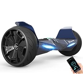 EVERCROSS Hoverboards 8,5", Scooter Auto-équilibré Tout-Terrain, Hoverboards Bluetooth compatibles avec APP, Hoverboards pour Enfants Adolescents Adultes