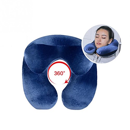 Buy Generic Light Blue 6 Colors Foldable Travel Air Pillow Inflatable