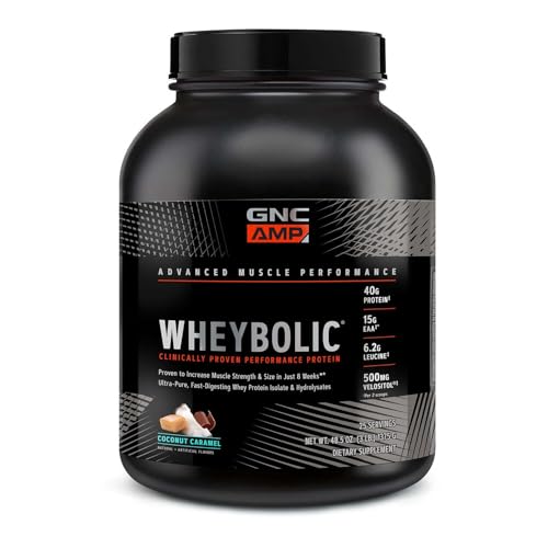 GNC AMP Wheybolic Coconut Caramel