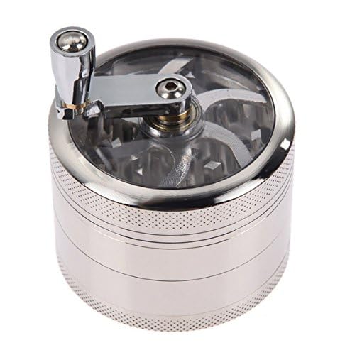 crusher for tobacco 4 k Buy Flamemate 4 Layers Herb Grinder for Tobacco Spice Weeds Grass, Smoke  Crusher, Smoking Accessories, Metal Crusher, Portable Manual Grinder,  Silver Color, Durable Sharp Teeth, Easy to Use Online at Low Prices