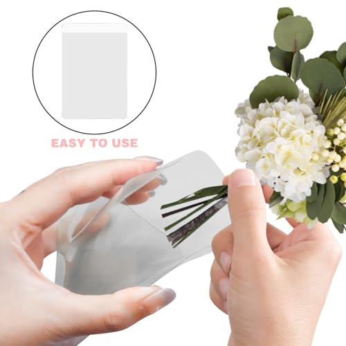 CANIPHA 20Pcs Plastic Sleeve Boutonniere Holder - Image 4