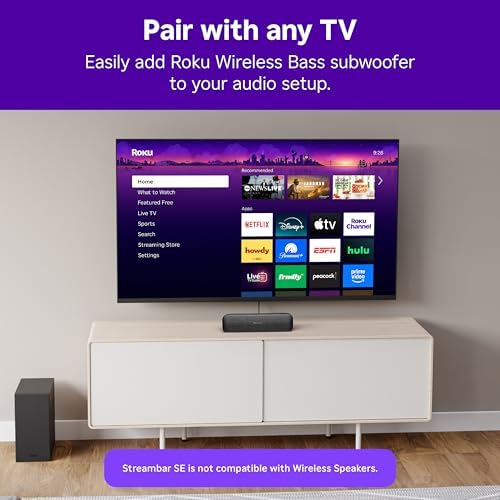Roku Streambar SE, 4K Soundbar with Built-in Streaming Device - image 8