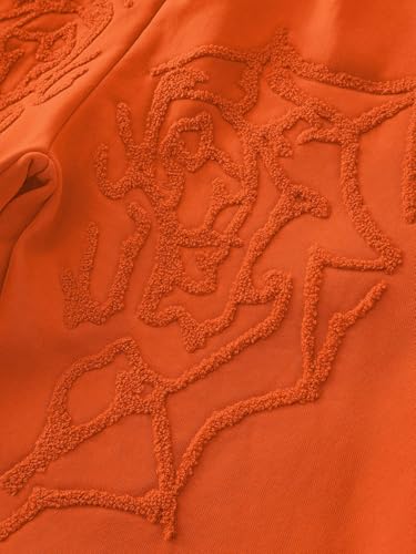 Men's Casual Joggers Sweatpants Drawstrings Front and Back Graphic Printed Loose Fit Straight Leg Pants2