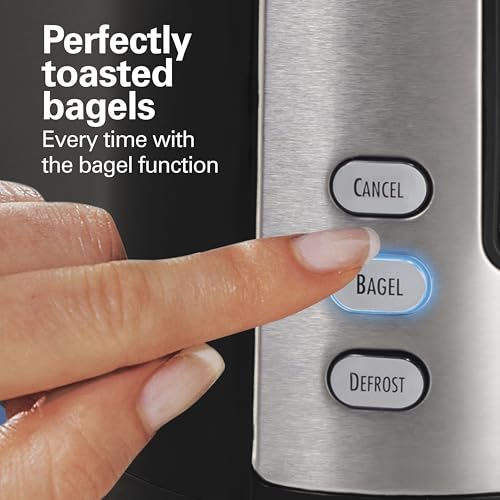 Hamilton Beach 2 Slice Toaster for Bagels and Artisan Bread - Image 4