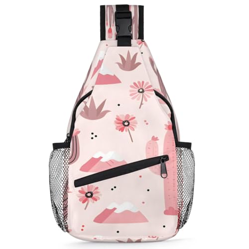 Mochila tipo Sling para mujer y hombre unisex