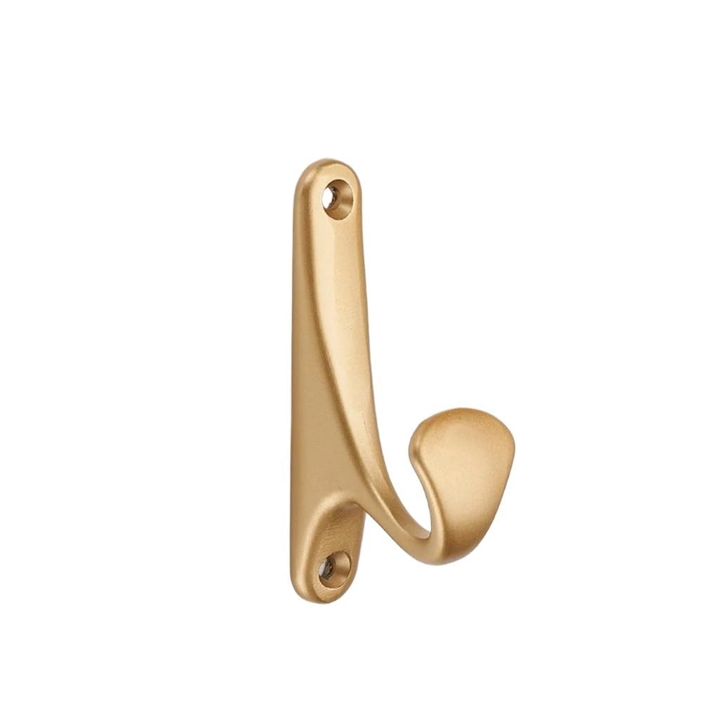 Hgniang D Fashion Black Hook With Screws Zinc Alloy Wall Hanging Hooks Porch Closet Robe Hanger Storage Rack For Towel Coat Hat