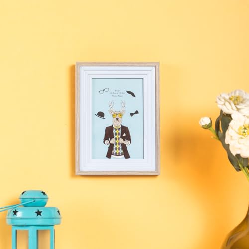 Image of 4x6 Inch kids photo frame For Home Decor /Perfect For Home,kid's room or nursery, Office And Shop 4 X 6 Inch (Blue)