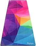 Plyopic All-In-One Hot Yoga Mat | Luxury Sweat-Grip Mat/Towel Combo | Non-Slip, Eco-Friendly Natural Rubber | Ideal for Yoga, Pilates, Bikram, Hot yoga, Workout and Exercise