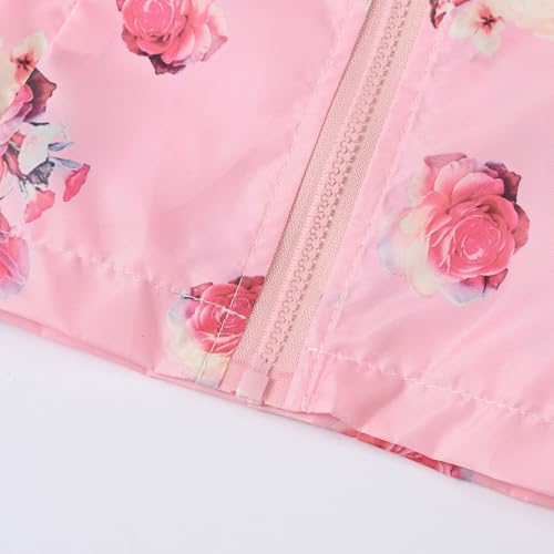 Toddler Kids Cartoon Dinosaur Windbreaker Baby Boys Girls Lightweight Waterproof Rain Jacket Fashion Cute Hooded Jacket4