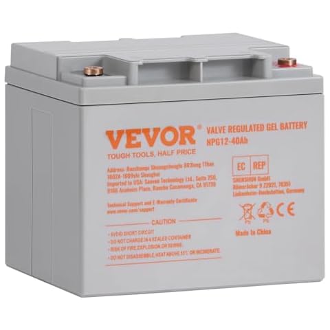 VEVOR 12V 40AH Deep Cycle Battery Cover