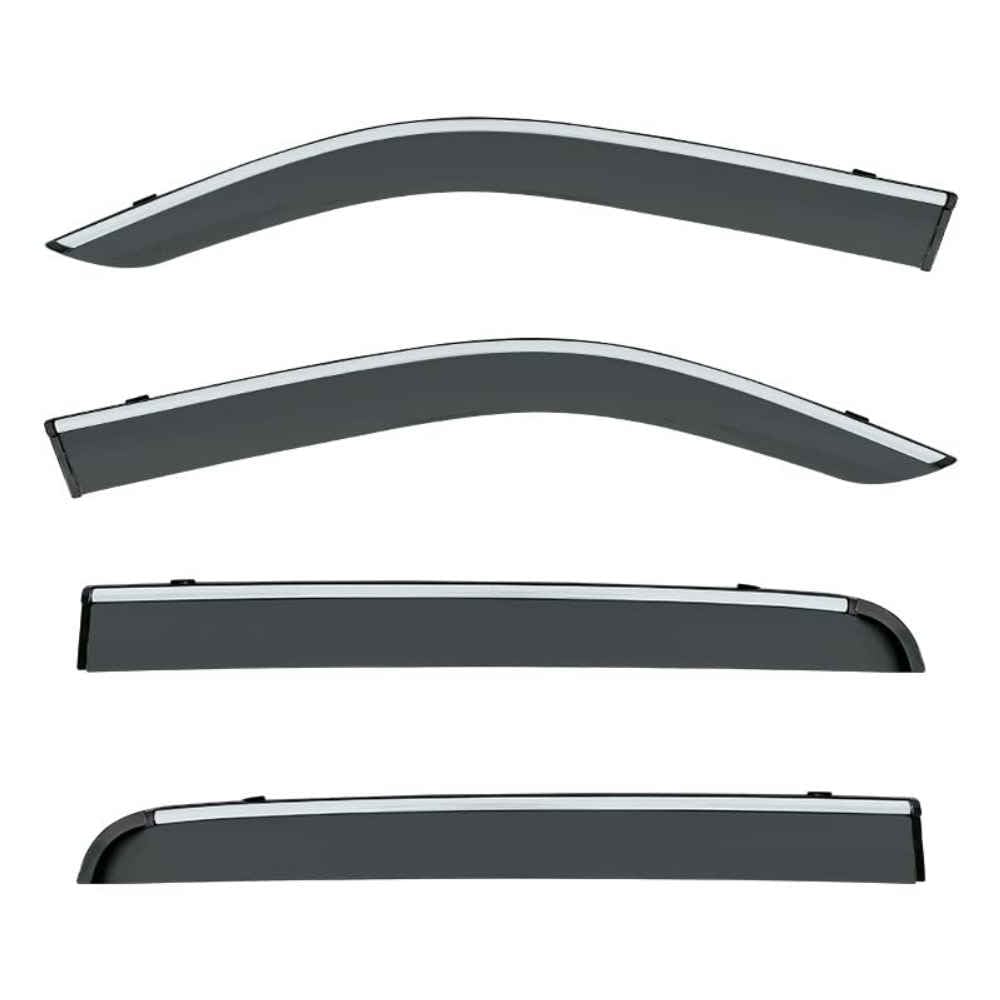 Déflecteurs d'air pour Dodge RAM1200 MK5 2016-2019 de voiture protection pluie fenêtres latérales
