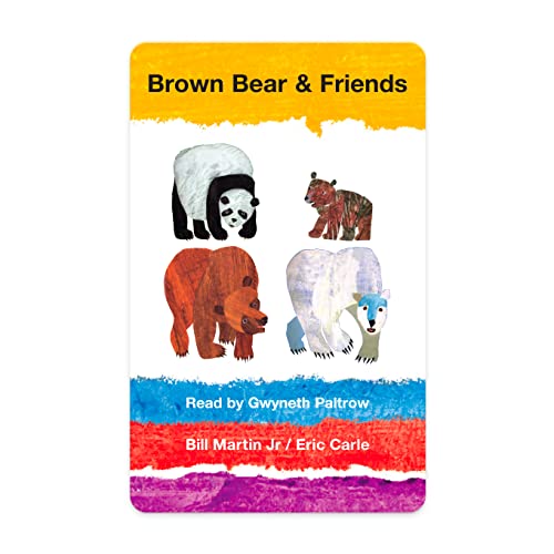 Image of YOTO Brown Bear & Friends by Bill Martin Jr. & Eric Carle – Kids Audio Card for Use with Player & Mini All-in-1 Audio Device, Screen-Free Listening with Playtime Bedtime & Travel Stories, Ages 2+