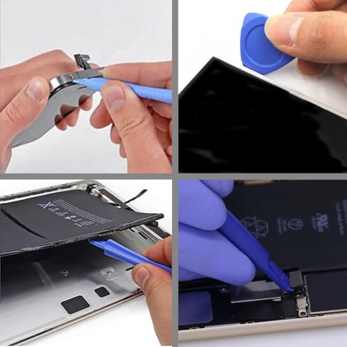 Image of Repair Tools Kit for iPhone iPad MacBook Nintendo Switch PS4 Xbox Laptop - 10 Universal Triangle pry bar + 2 spudger + 2 Metal Triangular spudgers (0.87 inch) (Pack of 2)