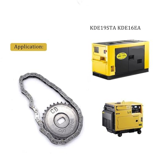 Piñón de bomba de aceite KM376QC-1011001 kit cadena transmisión generador motor 5
