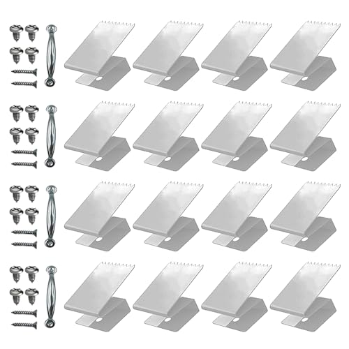 Clips de seguridad para tableros de ventana con abrazaderas reutilizables 2