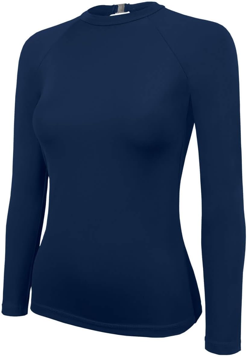 Ion Cheer Fitted Mock Neck Long Sleeve Practice Top | Soft and Stretchy Practice Cheerleading Shirt