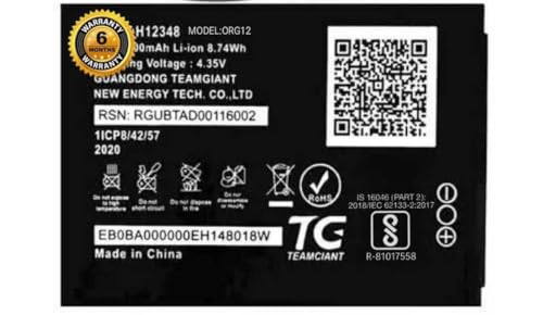 Image of Original H-12348 Battery for Reliance Jio WiFi Dongle /Airtel WiFi / M2S Fi 2 / Wireless Router 4g FI2 / M2 hot spot Battery with 6 Months Warranty **** (N00280)