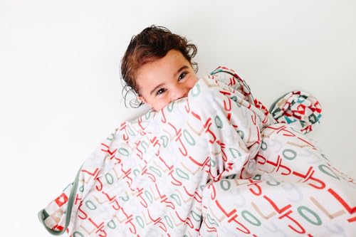 Image of Copper Pearl Jumbo 3-Layer Baby Blanket: Soft Baby Quilts for Boys and Girls | Breathable, Cozy, Toddler Blanket | Baby Quilt for Newborns | 46x46 Premium Polyester /Rayon | Jolly