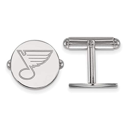 St. Louis Blues Cufflinks (Sterling Silver)