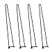 Hairpin Table Legs 28" Heavy Duty Hairpin Legs, (Set for 4) Heavy Duty Table Legs (Black)