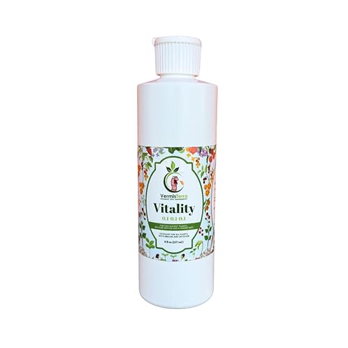 Vista 11 de VermisTerra Vitality - Acelerador de crecimiento, potenciador de energía, fertilizante de plántulas, alimento orgánico para plantas, promueve