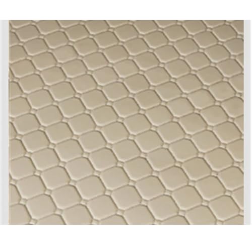 Tapis de coffre lavable pour SKODA Superb 2016-2023 avec bac antidérapant beige