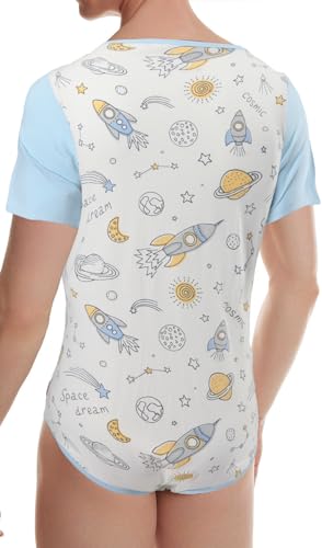 Enterizo de algodón CutiePlusU que soluciona las camisetas levantadas en hombres 3