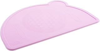 Chicco - Mantel Individual de Silicona para bebé, 18 m+, Color Rosa