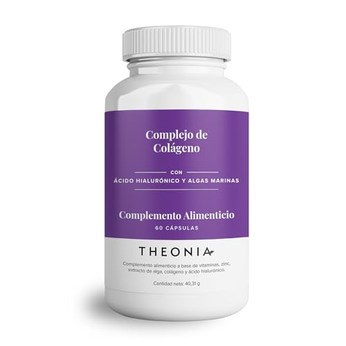 Complejo de colágeno de Theonia - Ácido hialurónico y algas marinas - Favorece la salud de las...