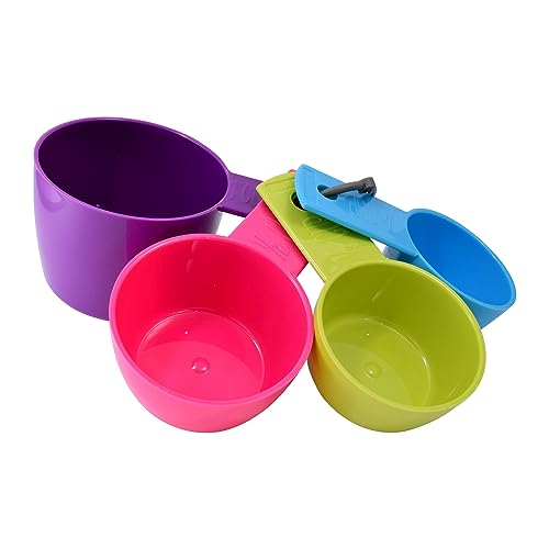 Set de 4 vasos medidores multicolor R&M miniatura 2