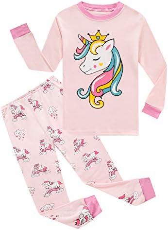 Family Feeling Little Boys Girls Child Pajamas Sets 100% Cotton T...