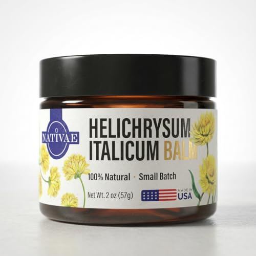 Helichrysum Balm – Helichrysum Italicum Essential Oil Skin Cream ...