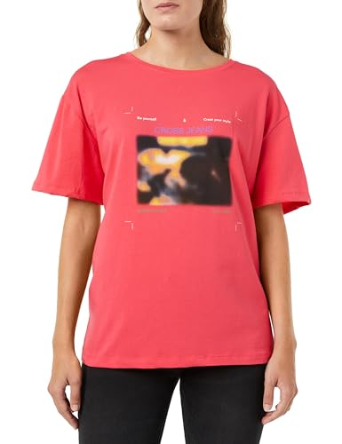 T-Shirt Cross 56015 Rose pour vos Journées d'Été en Taille L