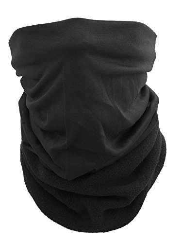 Braga para cuello, multifunción Fleece Schwarz Uni Talla única