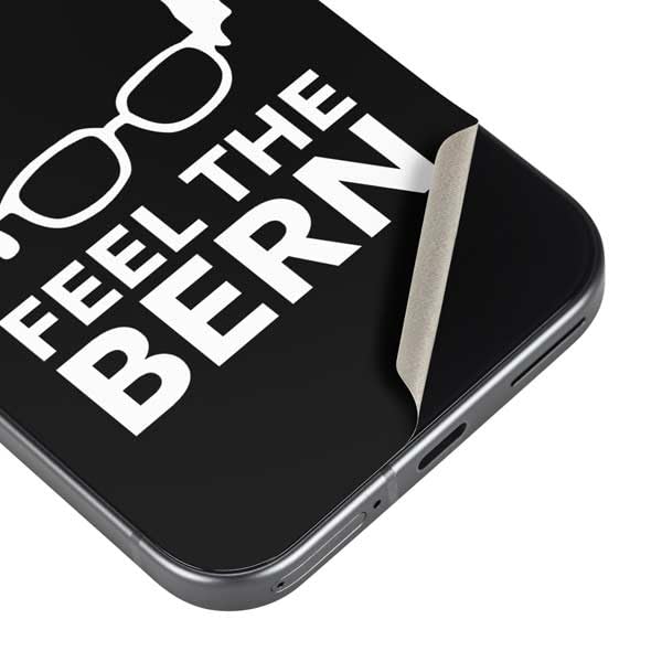 Skinit Decal Phone Skin Compatible with Google Pixel 9a - Feel The Bern Outline Design