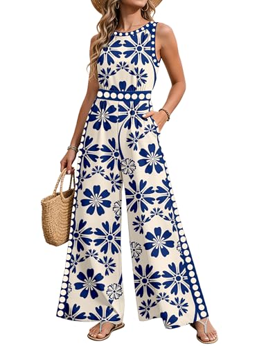 Floral Print Jumpsuit