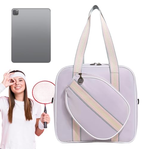Sac de rangement pour équipement de tennis et badminton léger avec compartiments de sport