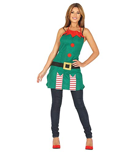 GUIRMA Tablier de noël Effet Costume elf Helper père noël 60x76 cm Cover