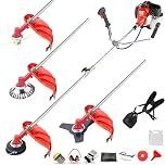 Dealourus 52cc 3-in-1 Multi-Function Garden Tool – Powerful Petrol Strimmer, Brush Cutter for Efficient Yard Work